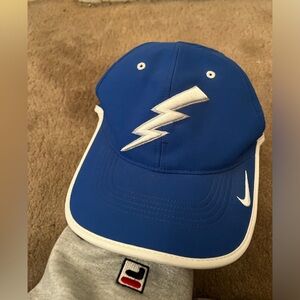 Nike Blue Lightning Bolt Cap